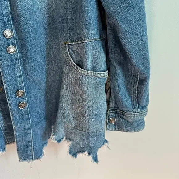 Free People Moonchild Shirt Jacket - Picture 8 of 8